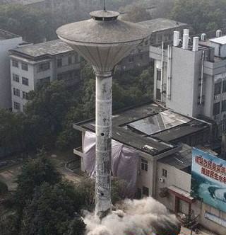 水塔拆除工程特点及针对性措施