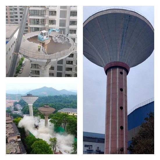 水塔拆除公司:绿色拆除,安全可靠是关键！